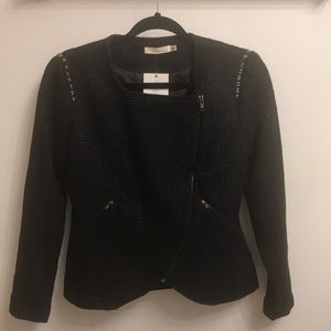 NWT Black Tweed Blazer